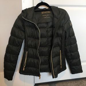 Michael Kors packable down fill jacket